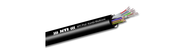 MTI Prof. Kombi-Multicore, 1x CAT7 AWG26/7-1x Strom 3x 1,5 mm²