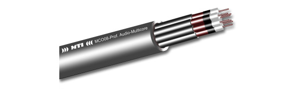 MTI Prof. Audio Multicore, unsym., 8 Kanäle