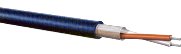 MTI Prof. Miniatur Micro-Cable, AES-EBU 110 Ohm, 1x2x0,19mm², blau