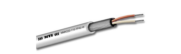 MTI Prof. Digital Micro-Cable, 1x2x0,22mm², 110 Ohm, weiß, 100m Trommel