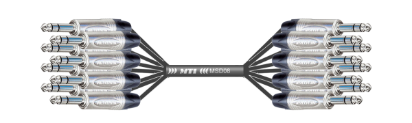 MTI First Class Analog-Loom, Klinke/Klinke 3p., 8Ch.