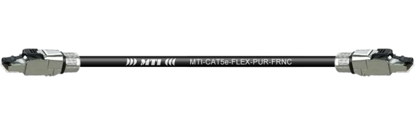 MTI CAT5e-PUR/H AWG24/7, Metall RJ45
