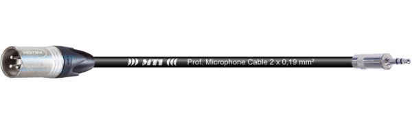 MTI Digital Micro-Cable, XLR-male 3p./Mini-Kl. 3p.
