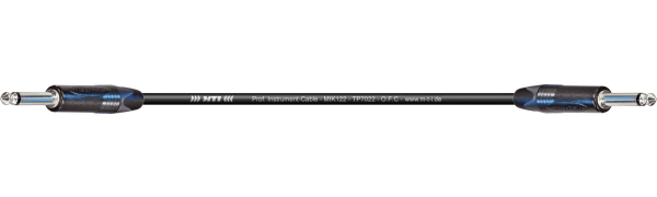 MTI Instr.-Cable TP7022, Neutrik 2x Klinke 2p. schwarz