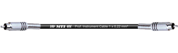 MTI Instr.-Cable TP7022, 2x RCA Cinch, schwarz