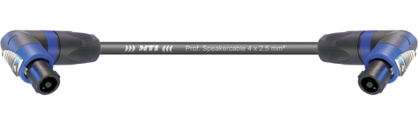 MTI Speakercore, 4x 2,5mm², 2x Winkel-Speakon 4pol.