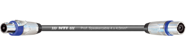 MTI Speakercore, 4x 4mm², Speakon 4pol. Metall female/male