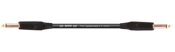 MTI Speakercable, 2x1,5mm², Klinke/Klinke