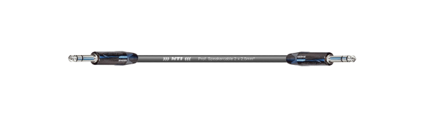 MTI Speakercable, 2x2,5mm², Neutrik Klinke/Klinke schwarz
