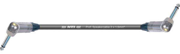 MTI Speakercable, 2x1,5mm², 2x Neutrik Winkelklinke