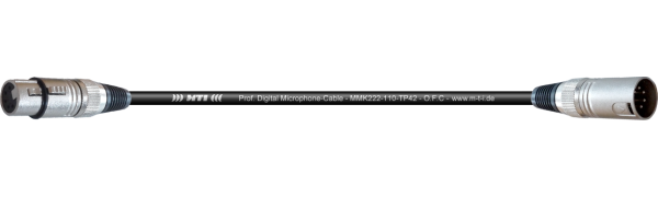 MTI Prof. DMX-Cable, XLR-fem./male 5p.