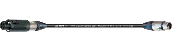MTI Digital Micro-Cable, XLR-ConvertCon/fem. 3p.