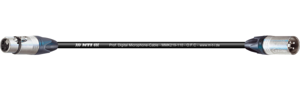 MTI Digital Micro-Cable, Neutrik XLR-fem./male 3p.