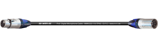 MTI Prof. DMX-Cable, XLR-fem./male 5p., BXX-6