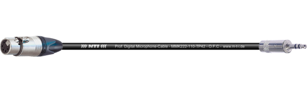 MTI Digital Micro-Cable, XLR-fem. 5p./Mini-Kl. 3p.
