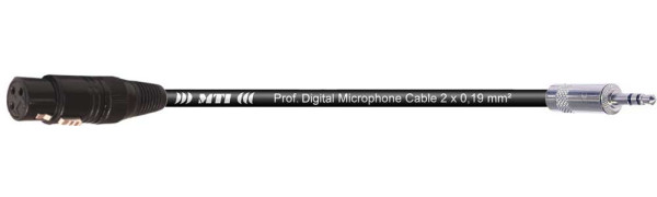 MTI Digital Micro-Cable, XLR-male 3p./Mini-Kl.3p.
