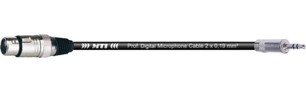 MTI Digital Micro-Cable, XLR-male 3p./Mini-Kl.3p.