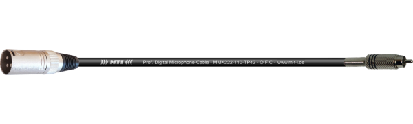 MTI Digital Micro-Cable, XLR-male 3p./Cinch