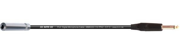 MTI Digital Micro-Cable, Kl.-Buchse/Klinke 3p.