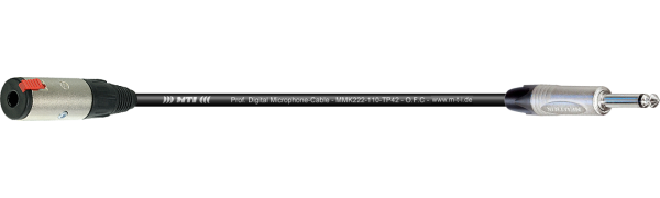 MTI Digital Micro-Cable, Kl.-Buchse/Klinke 2p.