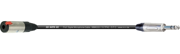 MTI Digital Micro-Cable, Kl.-Buchse/Klinke 3p.