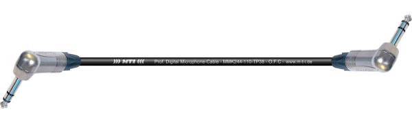 MTI Digital Micro-Cable TP13, Winkel-Klinke/Winkel-Klinke 3p.