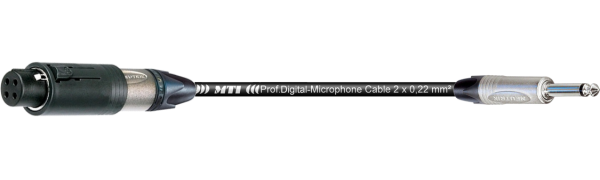 MTI Digital Audio-Adapter, XLR-ConvertCon 3p./Klinke 2p., 0,2 m