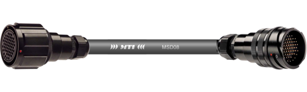 DMX-Multicore-Kabel 110 Ohm TL25 fem. m.Ü./male o.Ü., 8-Ch.