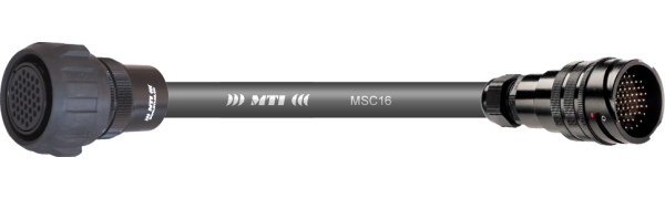 Multicore-Kabel TL37 fem./male, 12 Ch., PUR 