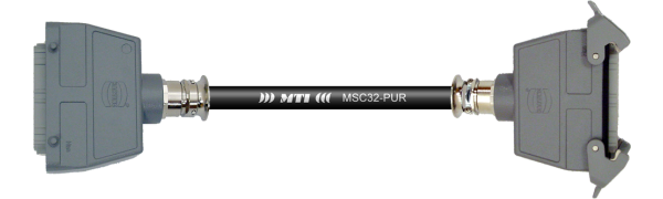 Multicore-Kabel HAN108 fem./male, 32Ch., PVC