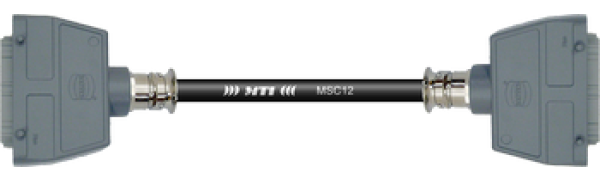 Multicore-Kabel HAN40 fem./fem., 12Ch.