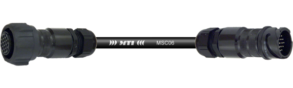 Multicore-Kabel TL19 fem./male, 6Ch.