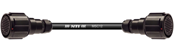 Multicore-Kabel TL37 fem./fem. m.Ü., 12 Ch.