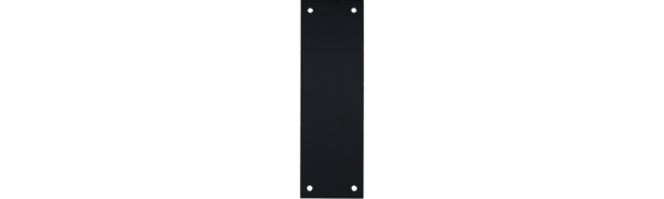 Abdeckplatte für Stageboxen / Aluninium / 24/64/108 pol. schwarz