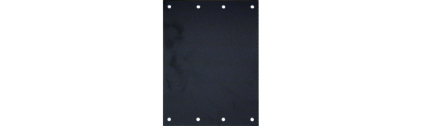 Abdeckplatte für Stageboxen / Kunststoff / 16/40/72 pol. schwarz