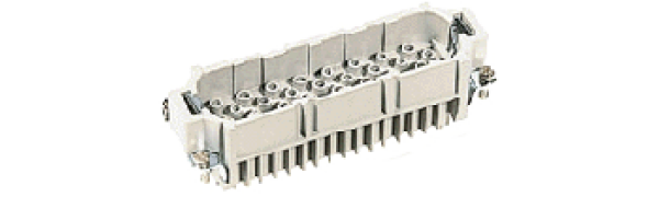 Stiftkontaktträger, 64pol., HAN-D 24B