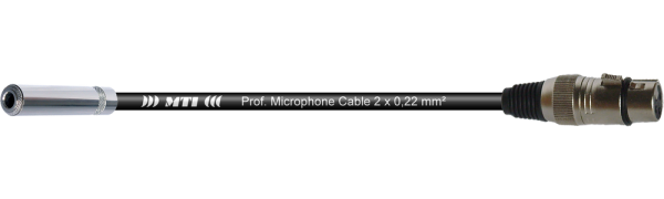 MTI Digital Audio-Adapter, Kl.-Bu./XLR-fem. 3p., 0,2 m