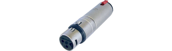 Neutrik Adapter, XLR 3p. Buchse-Klinkenbuchse 