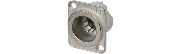 Neutrik XLR-7p.,Einbaustecker, D-Serie