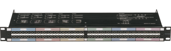 NEUTRIK Bantam-Patch-Panel, 2x48 TT, Federklemmen