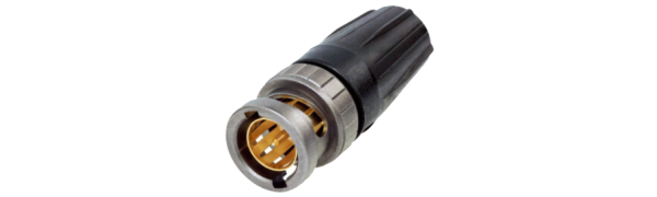 Neutrik BNC75 Ohm UHD Kabelstecker, 4K-8K, 0,6/2,8/4,5