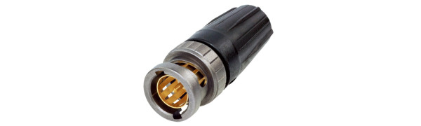 Neutrik BNC75 Ohm UHD Kabelstecker, 0,9/3,8/6,3