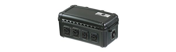 Neutrik opticalCON QUAD 4 Breakout Box, Multimode PC, schwarz