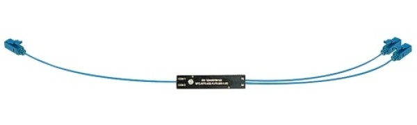 Neutrik opticalCON Single Mode PC 1x2 LC Splitter (100 - 50/50)