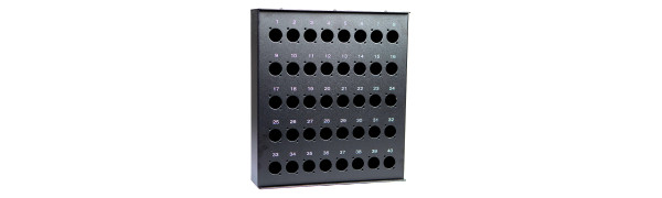 MTI Metall-Stagebox, 40 Bohrungen, Neutrik D-Serie