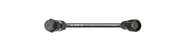 MTI Speakercore, 16x 4,0 mm² Rigging, PACOM 19pol. female/male