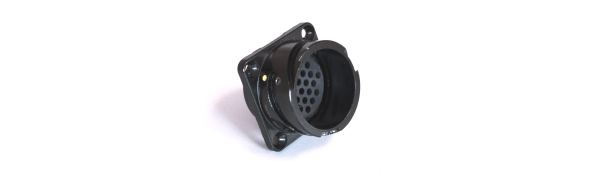 TL-Einbaustecker, 25p., ohne Ü.-Mutter, SW