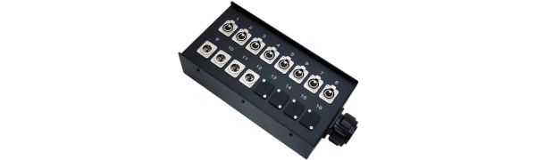 Stagebox 8x XLR-fem./4x XLR-male, TL37 male