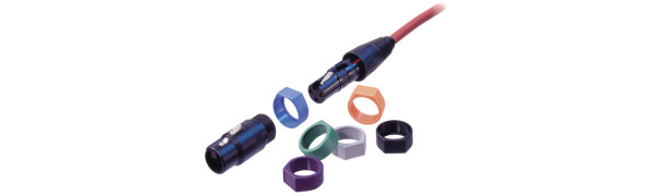 Neutrik XLR-Stecker-Codierring, X-Serie, blau