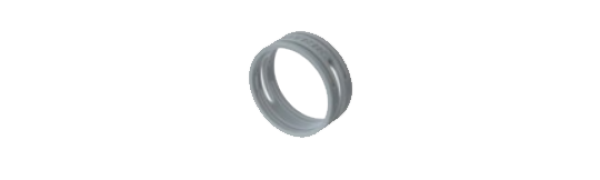 Neutrik XLR-Stecker-Codierring, XX-Serie, grau